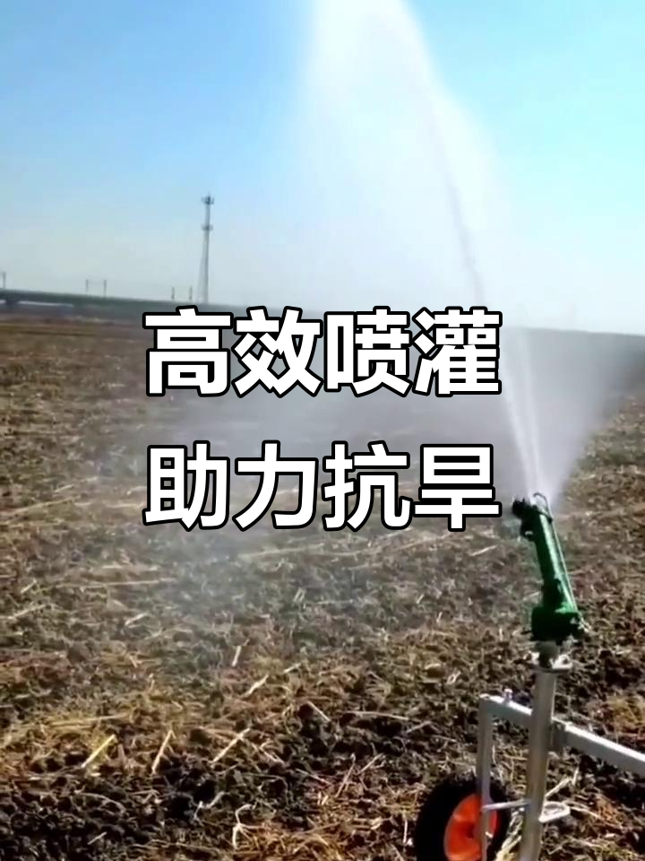 喷灌机雾化效果强,抗旱浇水轻松搞定!